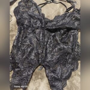 Elegant Black Lace Bralette
